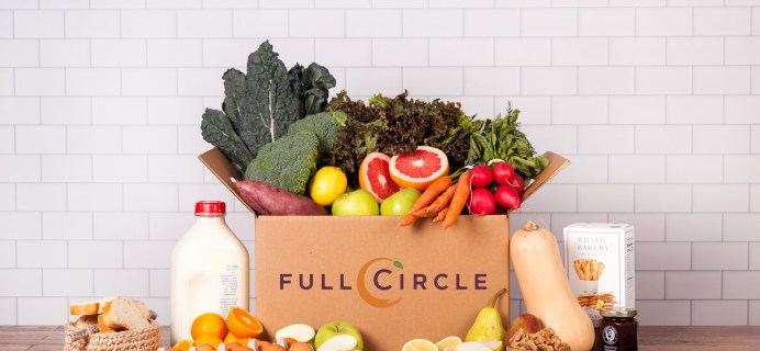 Full Circle Coupon: $10 Off First FOUR Produce Boxes!