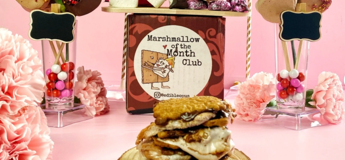 Marshmallow of the Month Club by Edible Opus Coupon: 50% Off First Box!