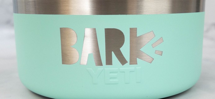 Yeti Dog Bowl Review: Bark Exclusive Seafoam Green Color!