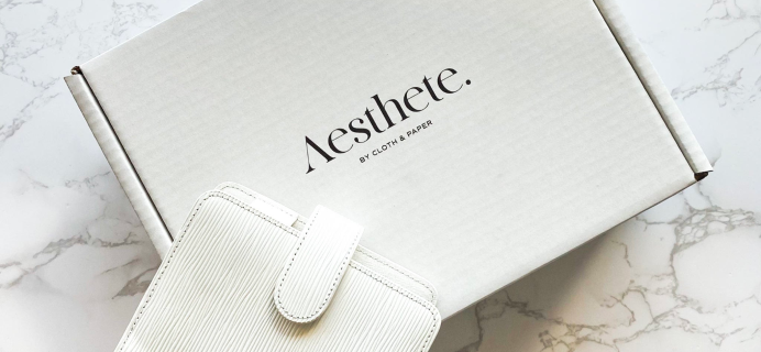The Aesthete Box by CLOTH & PAPER Spring 2022 Spoilers: Amour de Soi!