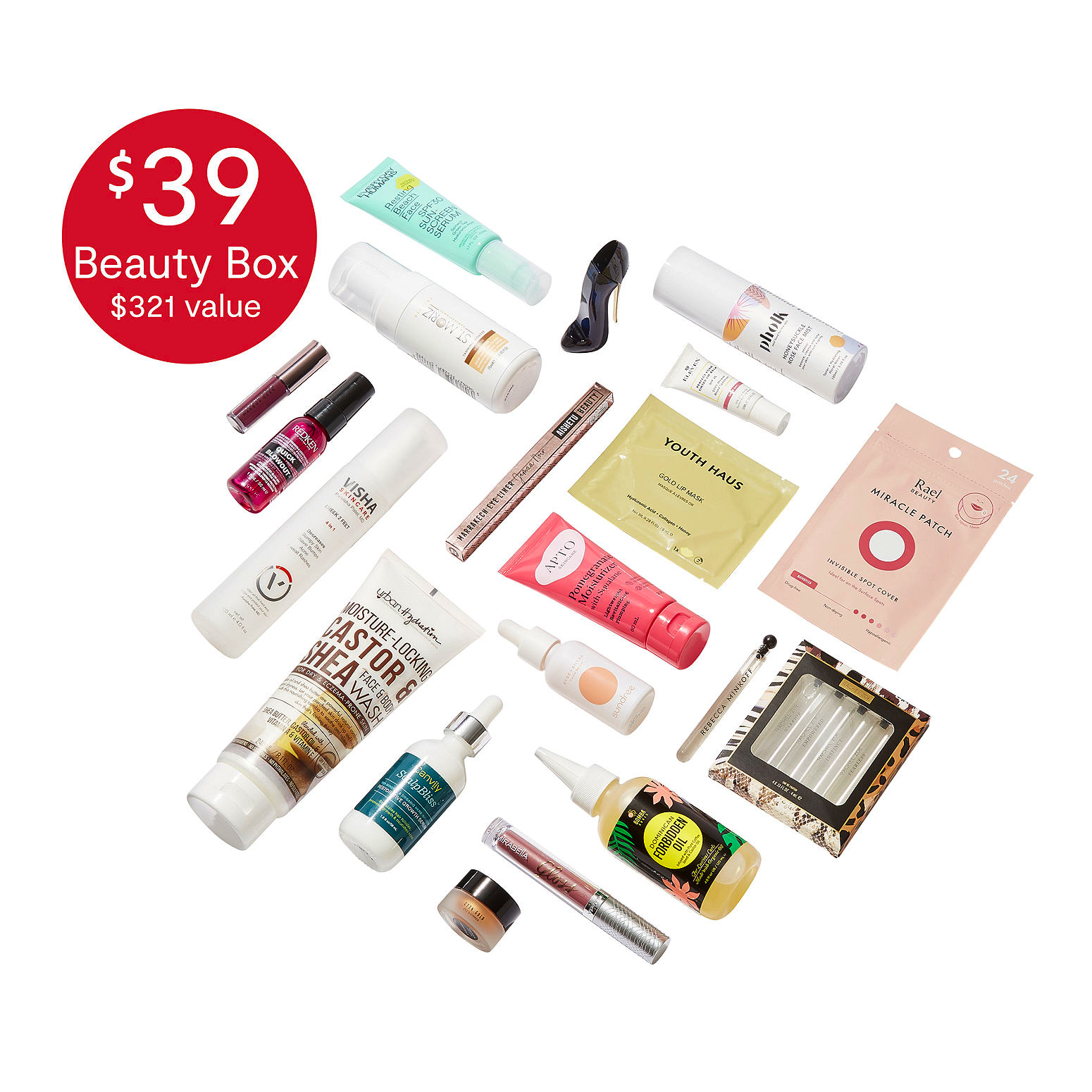 JC Penney Beauty Female-Founded Favorites 20-pc. Beauty Box ($321 Value) for $35.10