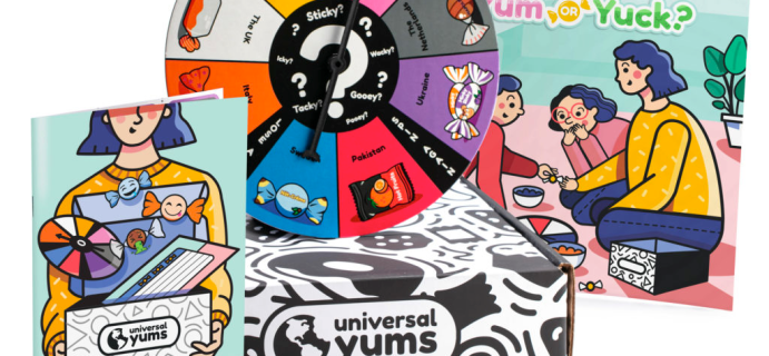 Universal Yums Yum Or Yuck Tasting Game Boxes: From Sour To Sweet To Kinda Taste Like Feet!