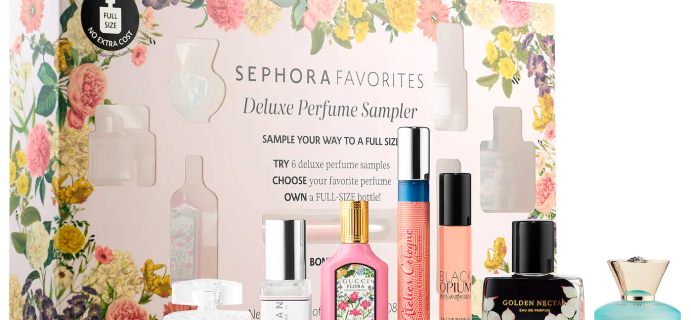 Sephora Favorites Deluxe Perfume Sampler Set: 7 Fragrances For The Spring Season!