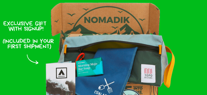 Nomadik St. Patrick’s Day Sale: FREE Box With 6+ Month Subscription!