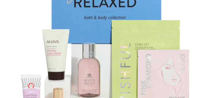 Feelunique Feel Relaxed Bath & Body Gift Set: 8 Products To Pamper Yourself!
