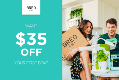 Breo Box Spring Sale: $35 Off Spring Box OR 35% Off Lifestyle Shop Orders!