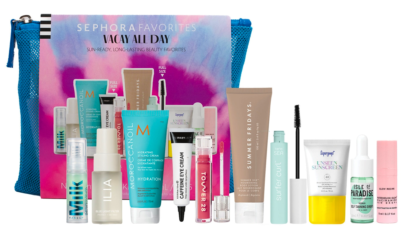Sephora Favorites Vacay All Day AllOver Face Set 10 Products To Get