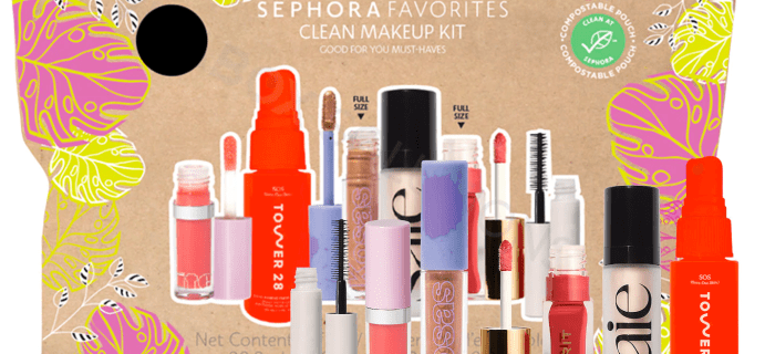 Sephora Favorites Clean Me Up Clean Makeup Set: 6 Good For You Must Haves!