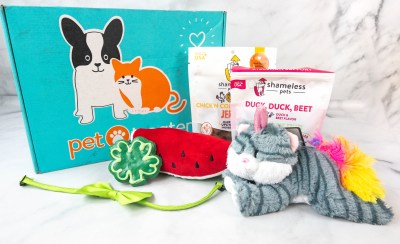 Pet Treater Dog Pack Deluxe: A Fun Monthly Surprise For Furbabies!
