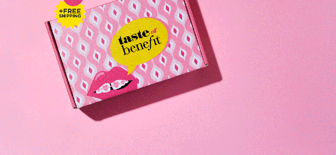 Benefit Cosmetics Taste of Benefit Sample Boxes: Curated Beauty Bestseller Samples!