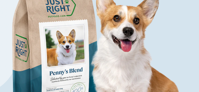 Hello Pupscription: Just Right Pet Food Offers Personalized Blends For Healthier Pups!
