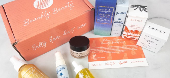 Beachly Beauty Box: A Refresh To Your Beauty Routine This Spring 2022!