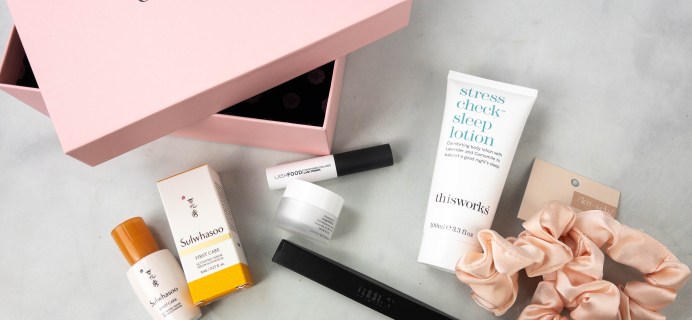 GLOSSYBOX April 2022 Review: SPRING SOFTNESS