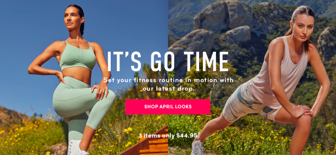 Ellie April 2022 Collection: Spring Ready Activewear!