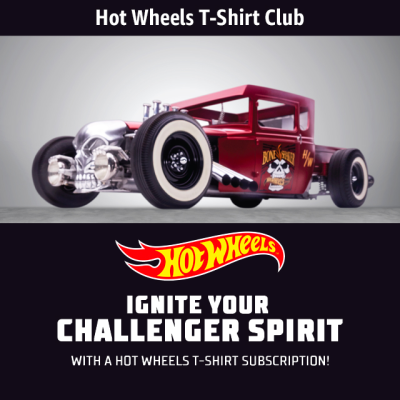 Hot Wheels T-Shirt Club: Ignite Your Challenger Spirit!