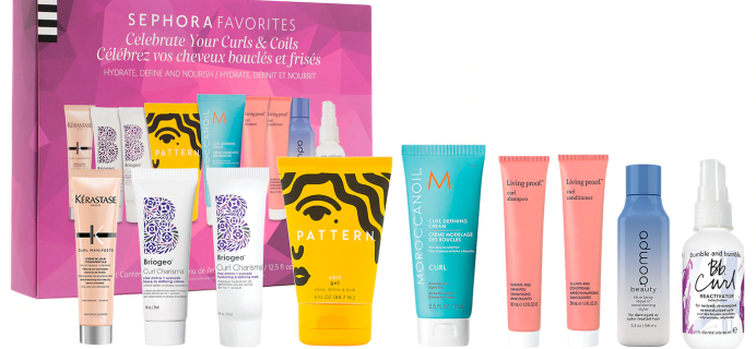 Sephora Favorites Celebrate Your Curls & Coils Set: 9 Products To Hydrate and Nourish Your Curls!