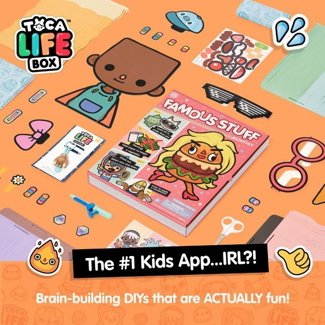 toca life box - toca boca cute | Sticker