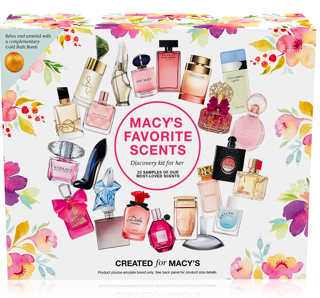 Macy's Favorite Scents Discovery Set For Her: 23 Samples Of Macy's Most ...