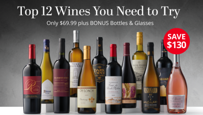 WSJ Wine Deal: 12 Wines For Only $69.99 + Bonus Gifts!