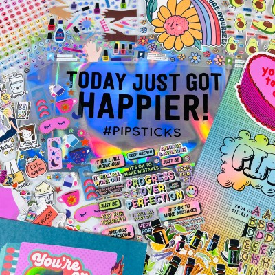 Pipsticks Pro Club Classic April 2022 Review: Self-Care Inspired Stickers!