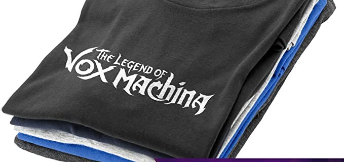 Say Hello to The Legend of Vox Machina T-Shirt Club: A Monthly Tee Subscription For Exandria’s Newest Heroes!