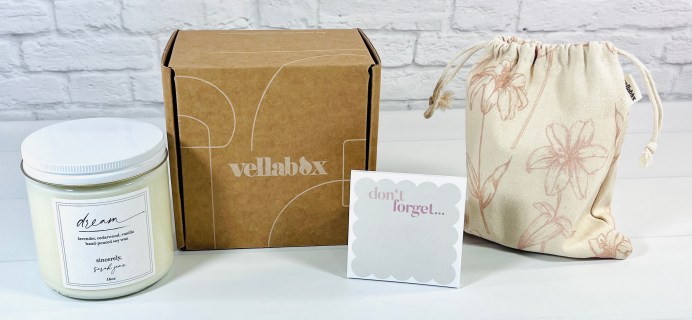 Vellabox May 2022 Review: Sincerely, Sarah Jane