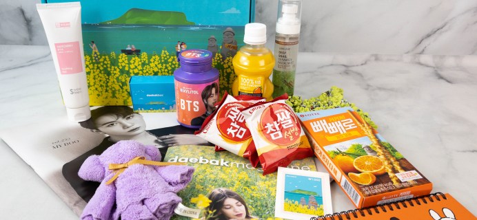 Daebak Box Spring 2022: Blooming Spring In Jeju Island With K-Goodies!
