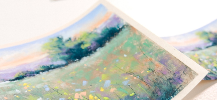 The Crafter’s Box May 2022: Pastel Landscapes!