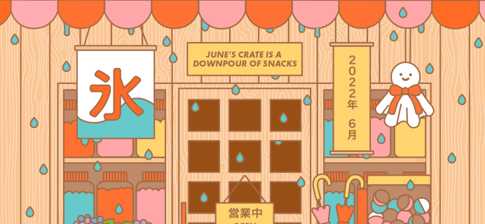 Japan Crate June 2022 Snack Box Spoilers: Tsuyu ‘Rainy’ Season!