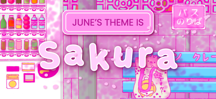 Doki Doki June 2022 Kawaii Subscription Spoilers: Sakura!