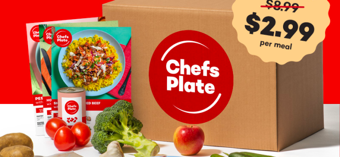 Chef’s Plate Flash Sale: Up To $66 Off Your First THREE Boxes! {Canada}