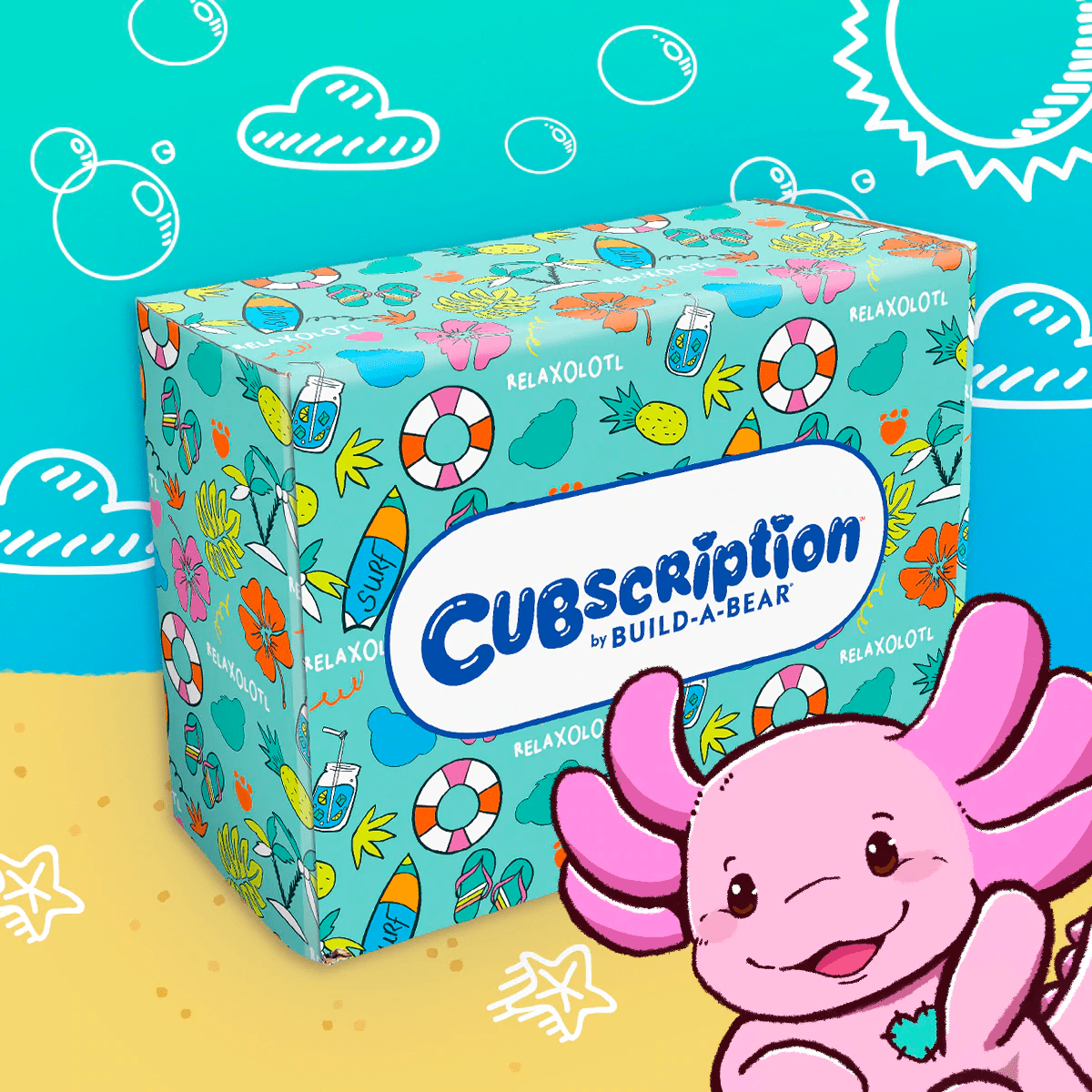 Cubscription by BuildABear Summer 2022 Full Spoilers Relaxolotal