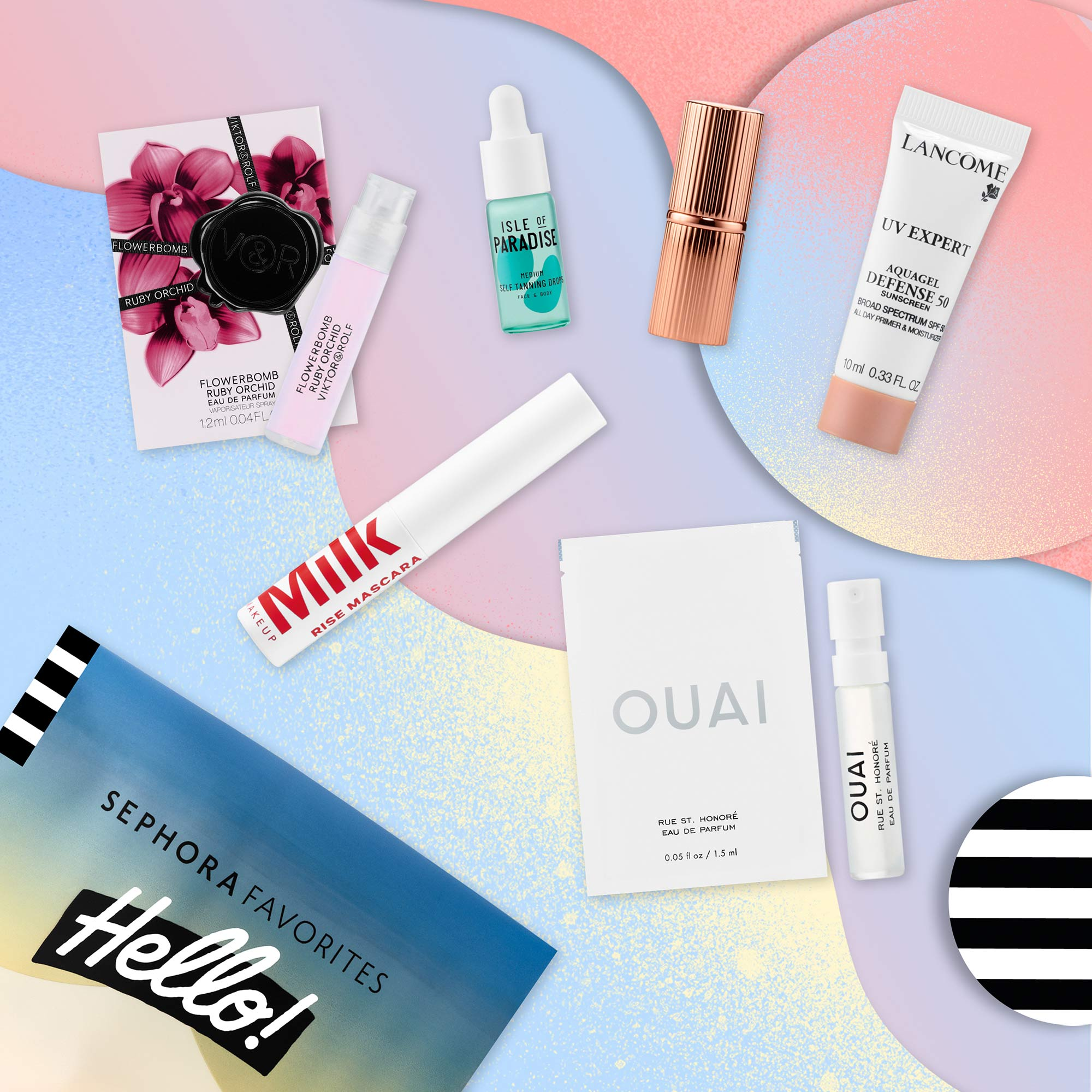 Sephora Favorites Hello! Beauty MVPs Set: 6 Must Have Beauty - Hello Subscription