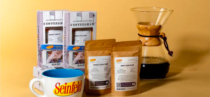 Bean Box Seinfeld Coffee Collection: Celebrate Seinfeld with Coffee!