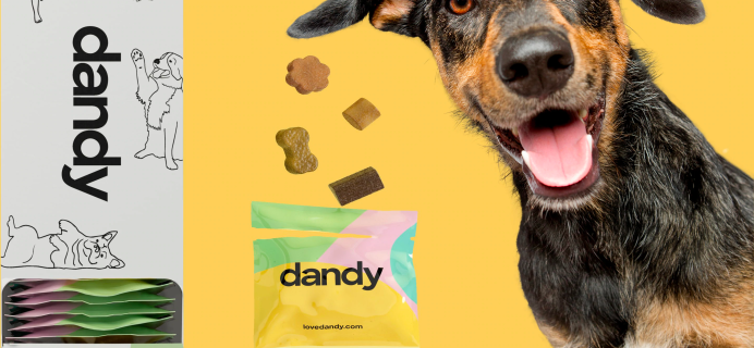 Dandy Coupon: Get 50% Off First Box of Dog Supplement Treats!