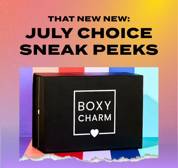 BOXYCHARM July 2022 Choice Spoilers Base & Premium! Hello Subscription