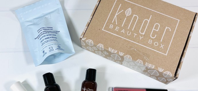 Kinder Beauty Box April 2022 Review – BLOSSOM & BLOOM BOXES!