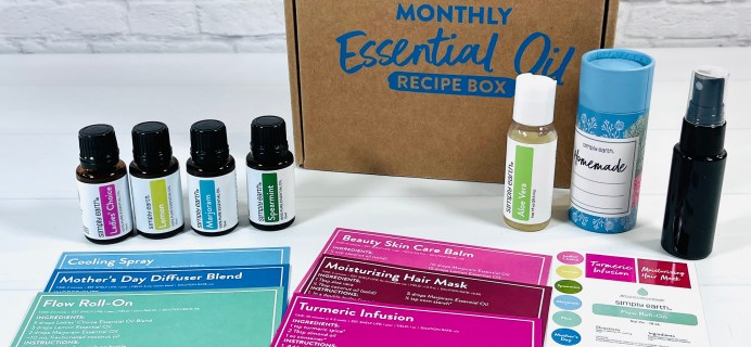 Simply Earth May 2022 Review: Women’s Health Box!
