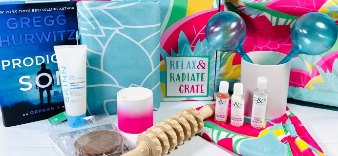 Relax & Radiate Crate Spring 2022 Subscription Box Review
