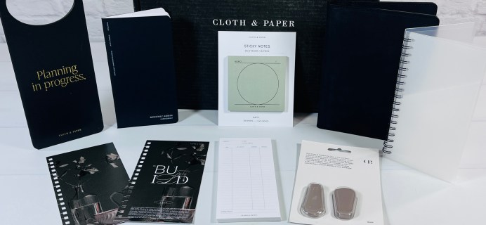 Cloth & Paper May 2022 Box Review