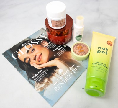 GLOSSYBOX June 2022 Review: SUMMER RENDEZVOUS