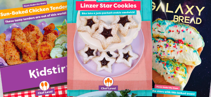 KidStir Kids Cooking Kit June 2022: Picnic Under the Stars!