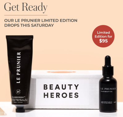 Beauty Heroes x Le Prunier Limited Edition Discovery: 2 Luxury Products To Get Your Ready For Summer!