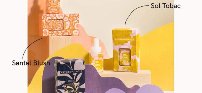New Pura x Anthropologie Scents: Sweet Summer Scents!