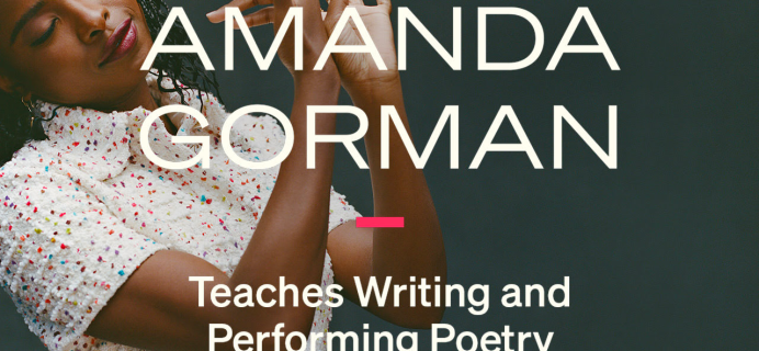 MasterClass Amanda Gorman: Learn A Deeper and Personal Approach To Poetry!
