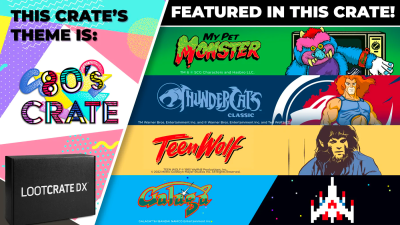 Loot Crate DX July 2022 Spoilers: 80’s CRATE!