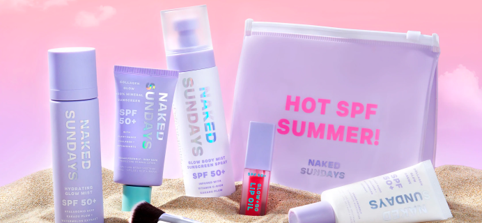 Naked Sundays Hot SPF Summer Bundle: 7 Essentials For A Flawless Skin This Summer!