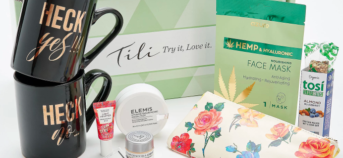 New QVC TILI Box: Lifestyle Sample Box With 9 Fabulous Finds!