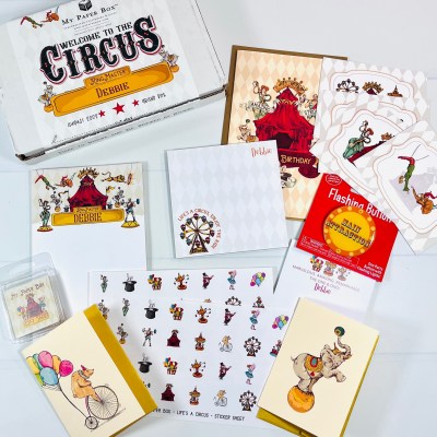 My Paper Box August 2022 Review – LIFE’S A CIRCUS