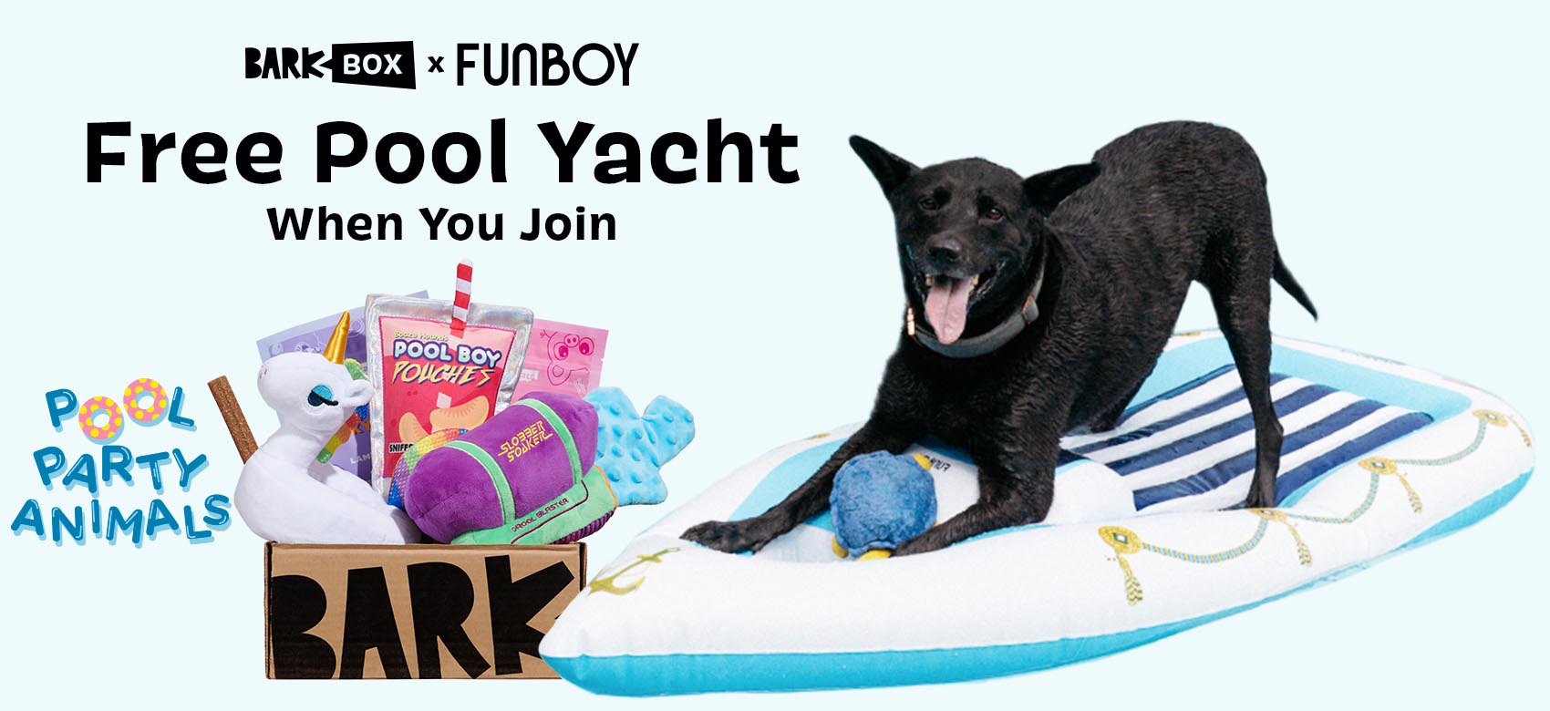 barkbox pool float